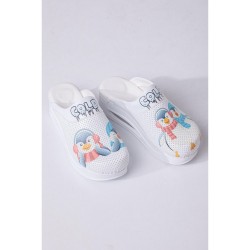Air Max Cold Penguen Desenli Ortopedik Sabo Terlik