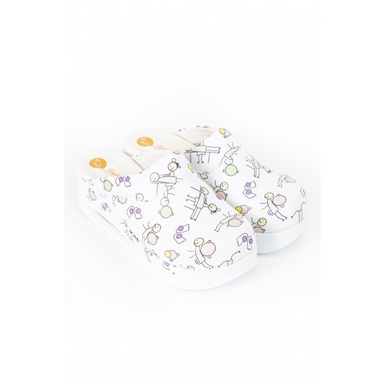 Air Max Fizyoterapist Desenli Ortopedik Sabo Terlik