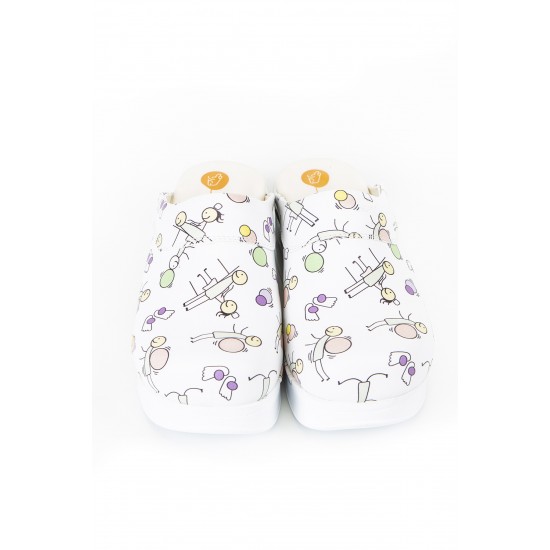 Air Max Fizyoterapist Desenli Ortopedik Sabo Terlik