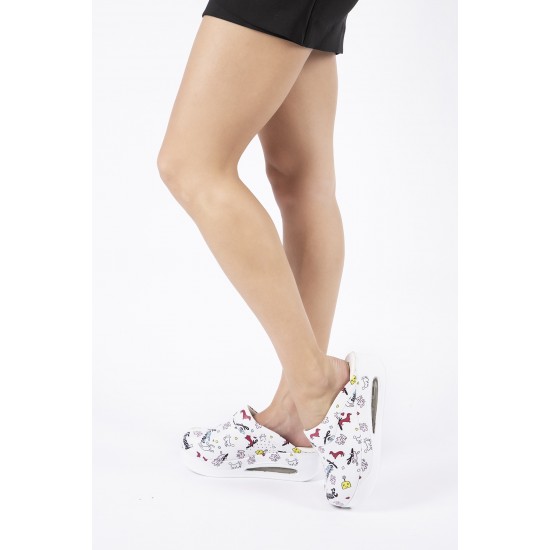 Air Max Funny Desenli Ortopedik Sabo Terlik