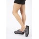 Air Max Gri Leopar Desenli Ortopedik Sabo Terlik
