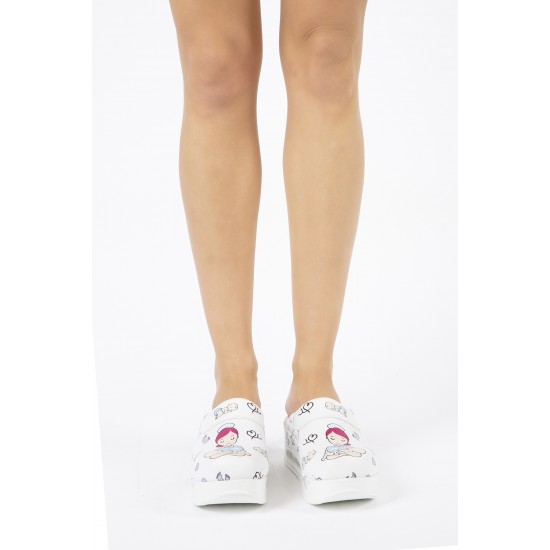 Air Max Hemşire Yeni Doğan Temali Ortopedik Sabo Terlik