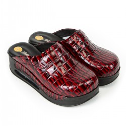 Airmax Bordo Dolgu Desenli Ortopedik Sabo Terlik Airmax Bordo Dolgu Desenli Ortopedik Sabo Terlik