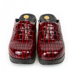 Airmax Bordo Dolgu Desenli Ortopedik Sabo Terlik Airmax Bordo Dolgu Desenli Ortopedik Sabo Terlik