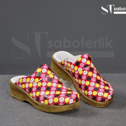 Ortopedik GÜlen Yüz Brown Taban Sabo Terlik