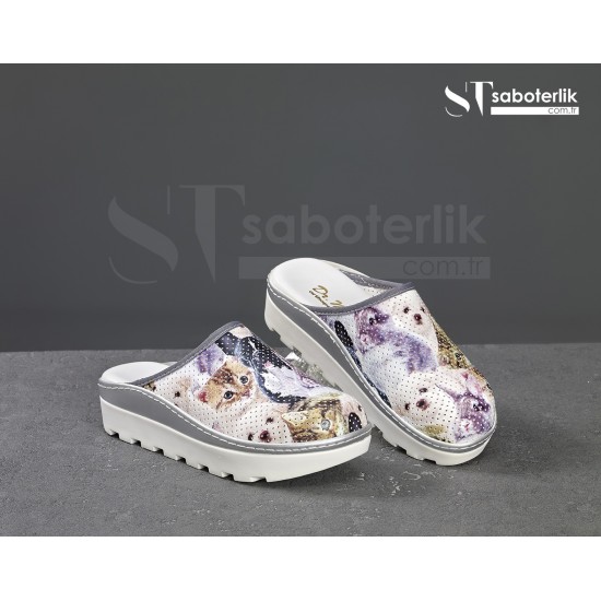 Ortopedik Kedi-Köpek Traktör Taban Sabo Terlik