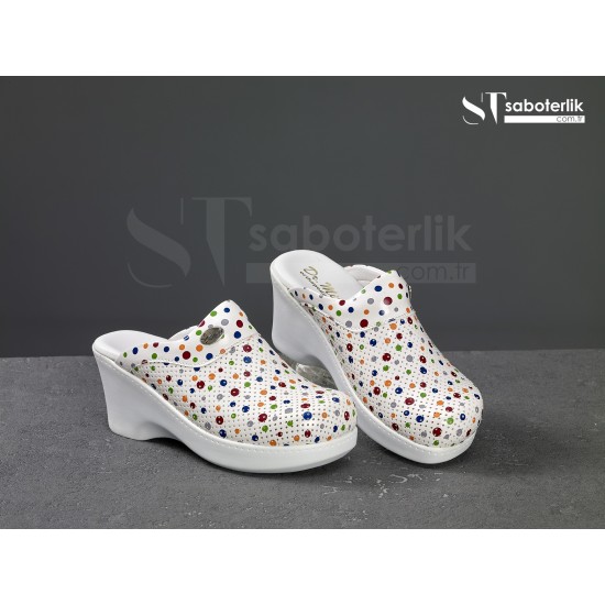 Ortopedik Puantiyeli Dolgu  Taban Sabo Terlik