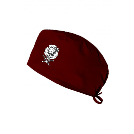 Kurukafa Bıçak Baskılı Şef Aşcı Bonesi Diş Hekimi Bonesi Doktor Hemşire Bonesi Cerrahi Bone