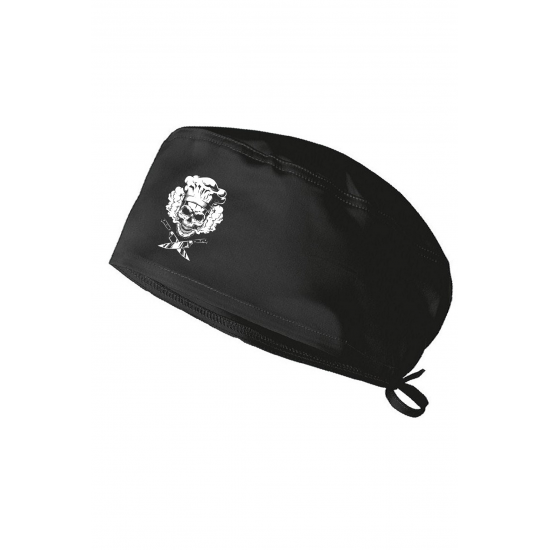 Kurukafa Bıçak Baskılı Şef Aşcı Bonesi Diş Hekimi Bonesi Doktor Hemşire Bonesi Cerrahi Bone