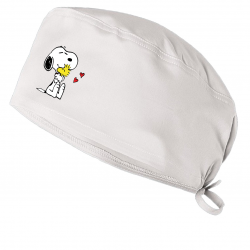 Snoppy Kuş Baskılı Doktor Hemşire Bonesi Diş Hekimi Bonesi Şef Aşçı Bonesi Cerrahi Bone Chef Bandanası