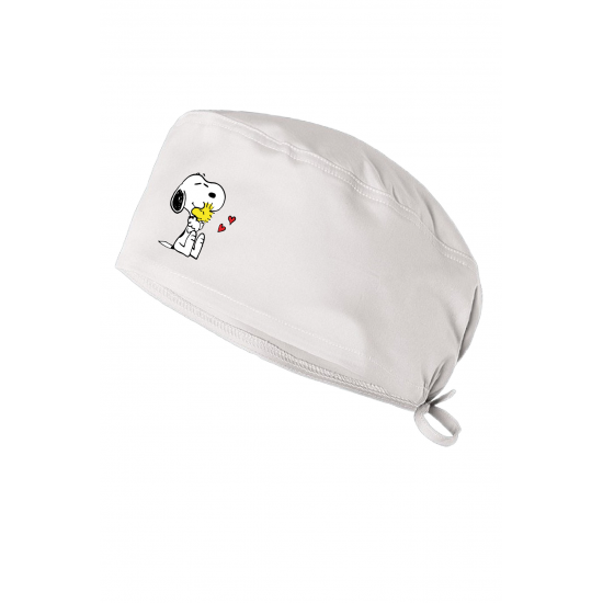 Snoppy Kuş Baskılı Doktor Hemşire Bonesi Diş Hekimi Bonesi Şef Aşçı Bonesi Cerrahi Bone Chef Bandanası