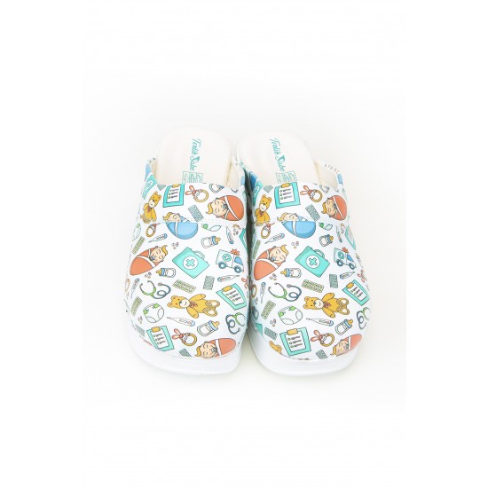 Air Max Yeni Doğan Desenli Ortopedik Sabo Terlik