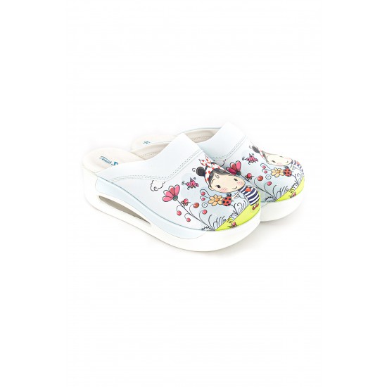 Air Max Tatlı Kız Temalı Ortopedik Sabo Terlik