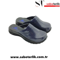 Cushy Ortopedik Lacivert Sabo Terlik   Cushy Ortopedik Lacivert Sabo Terlik