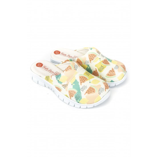 Cushy Ortopedik Karpuz Desenli Sabo Terlik