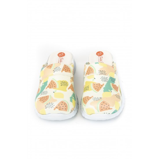 Cushy Ortopedik Karpuz Desenli Sabo Terlik