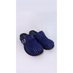 Cushy Ortopedik Kelebek Vurgulu Lacivert Sabo Terlik