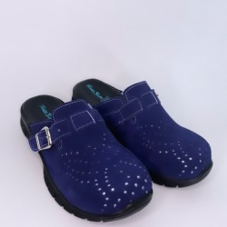 Cushy Ortopedik Kelebek Vurgulu Lacivert Sabo Terlik