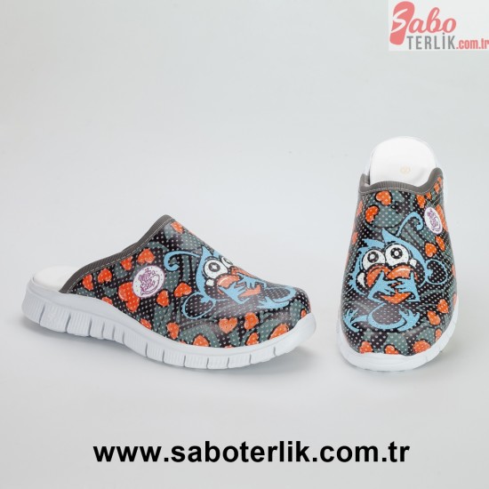 Cushy Ortopedik Kapli Sabo Terlik