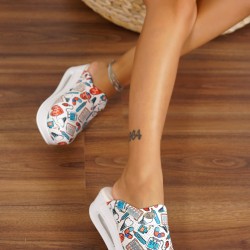 Sağlık desenli tam ortopedik airmax sabo terlik