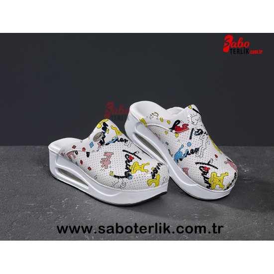 Air Max Hareketli Ortopedik Bayan Sabo Terlik