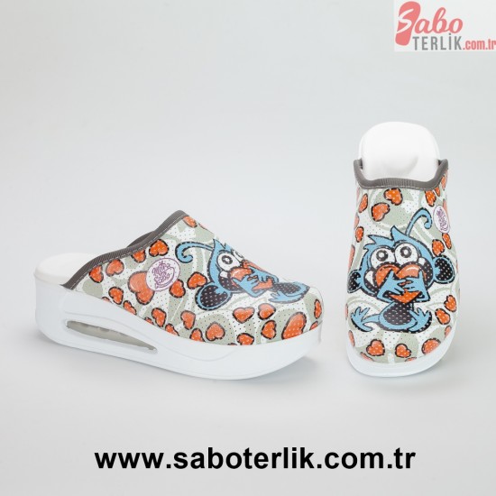 Air Max Kalp Desenli Ortopedik Sabo Terlik