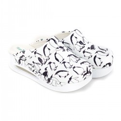 Air Max Beyaz Penguen Desenli Ortopedik Sabo Terlik Air Max Beyaz Penguen Desenli Ortopedik Sabo Terlik