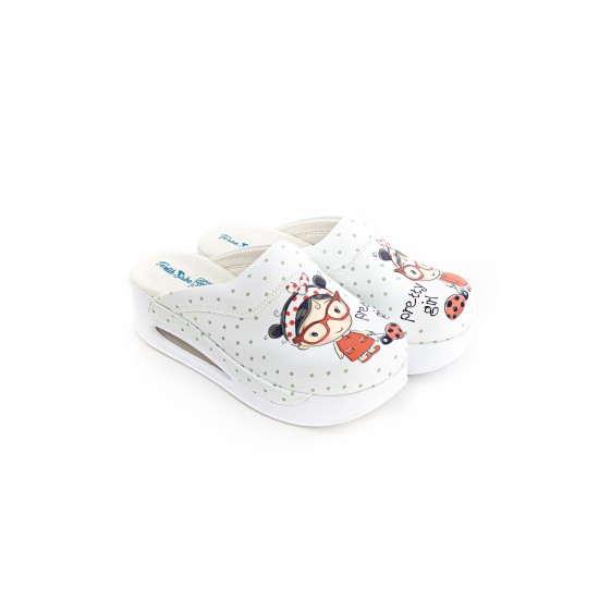 Air Max Pretty Girl Desenli Ortopedik Sabo Terlik