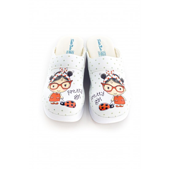 Air Max Pretty Girl Desenli Ortopedik Sabo Terlik