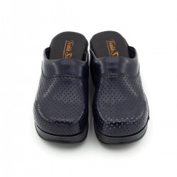 Lacivert Air Max  Siyah Taban Ortopedik Sabo Terlik