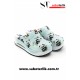 Air Max Panda Desenli Ortopedik Sabo Terlik