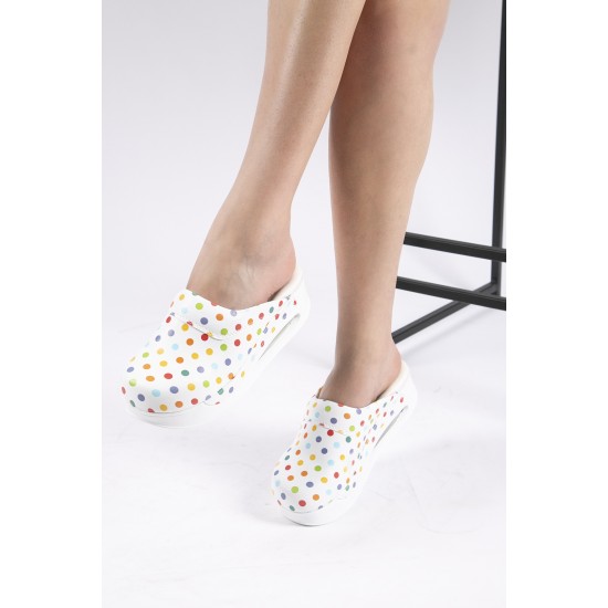 Air Max Puantiye Desenli Ortopedik Sabo Terlik