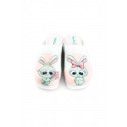 Air Max Sevimli Tavşan Desenli Ortopedik Sabo Terlik