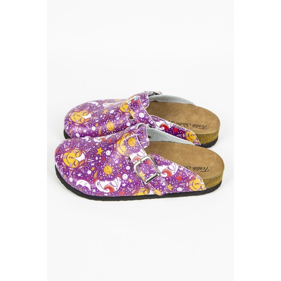 Orijinal Ortopedik Mantar Taban Ay - Güneş Sabo Terlik