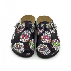 Mantar Taban Kurukafalı Ortopedik Sabo Terlik