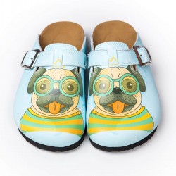 Mantar Taban Pug Desenli Ortopedik Sabo Terlik