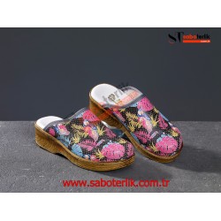 Ortopedik Palmiye Brown Sabo Terlik   Ortopedik Palmiye Brown Sabo Terlik