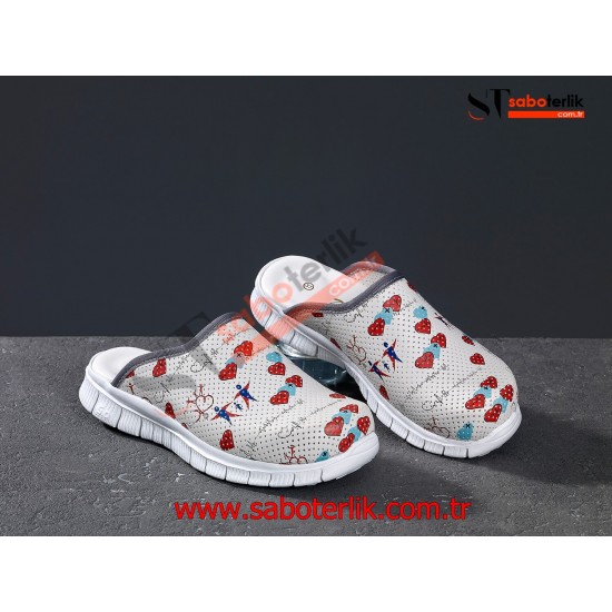 Cushy Ortopedik Kalpli Sabo Terlik