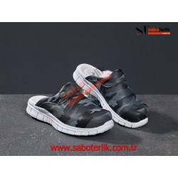 Cushy Ortopedik Kamuflaj Sabo Terlik  