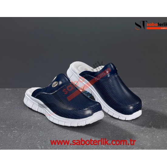 Cushy Ortopedik Lacivert Sabo Terlik