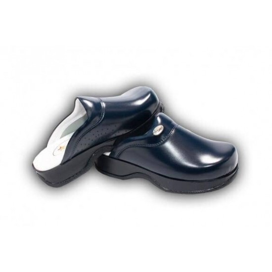 Erkek Lacivert Ortopedik  Sabo Terlik