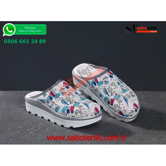 Ortopedik Diş Temalı Traktör Taban Sabo Terlik