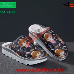 Ortopedik Doktor Temalı Traktör Taban Sabo Terlik  