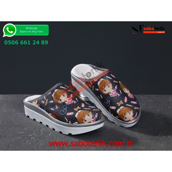 Ortopedik Doktor Temalı Traktör Taban Sabo Terlik