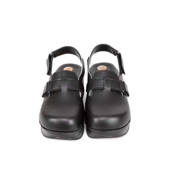 Bantlı Tam Ortopedik Siyah Kadın Orijinal 2026 Airmax Sabo Terlik