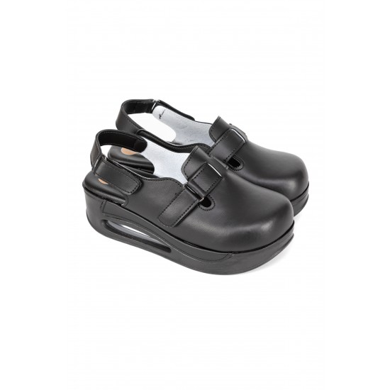 Bantlı Tam Ortopedik Siyah Kadın Orijinal 2026 Airmax Sabo Terlik