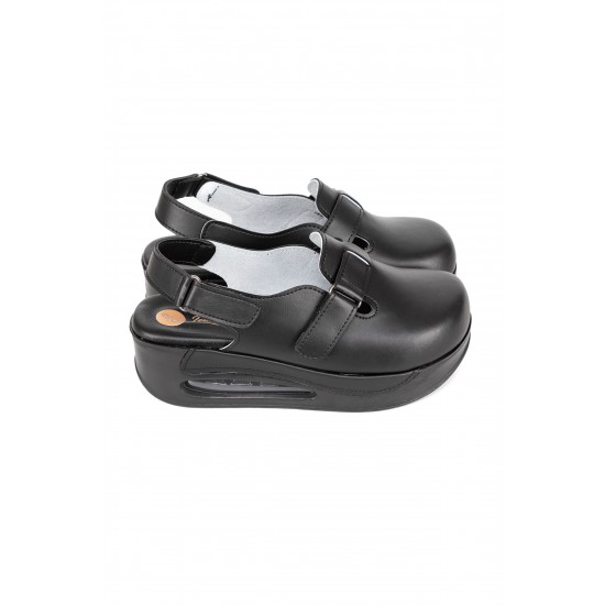 Bantlı Tam Ortopedik Siyah Kadın Orijinal 2026 Airmax Sabo Terlik