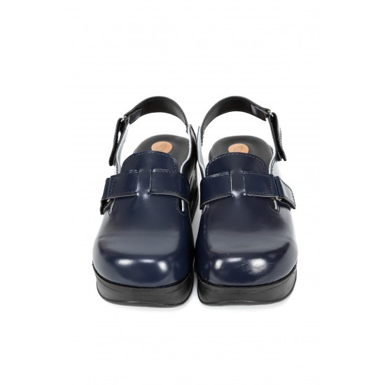 Bantlı Tam Ortopedik Lacivert Kadın Orijinal 2024 Airmax Sabo Terlik