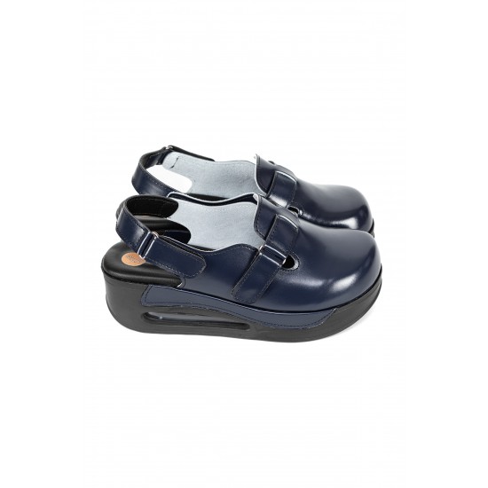 Bantlı Tam Ortopedik Lacivert Kadın Orijinal 2024 Airmax Sabo Terlik