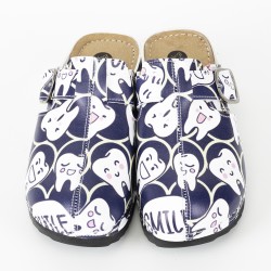 Anatomik Model Sabo Terlik Diş Desenli